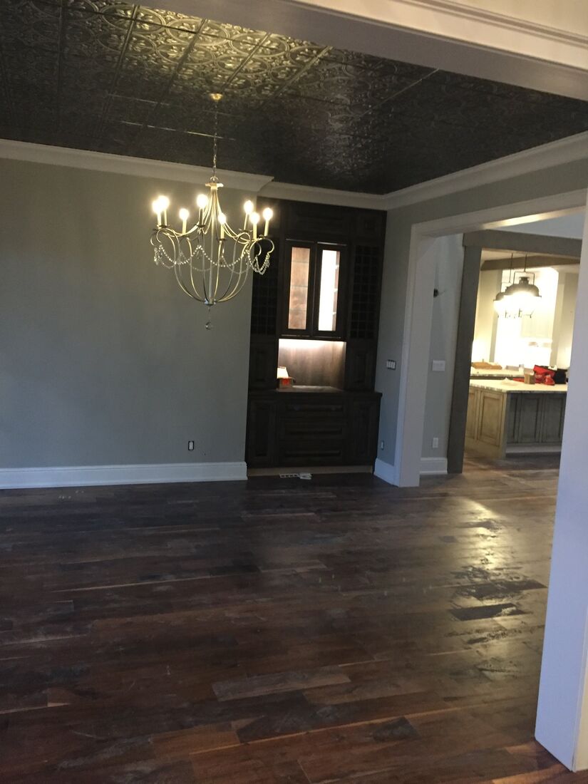Great room lighting detail